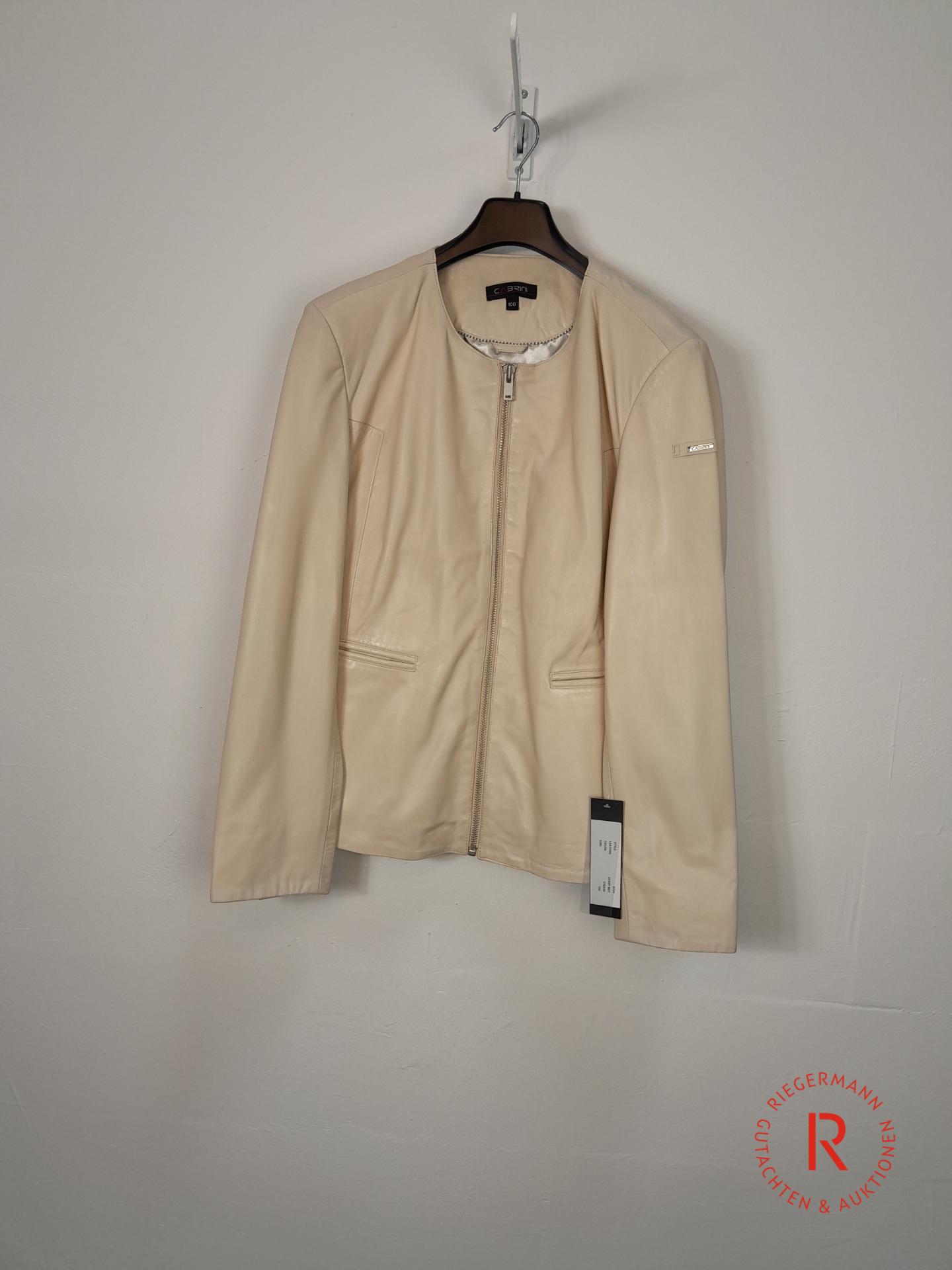 DAMEN LEDERJACKE GRÖSSE 50